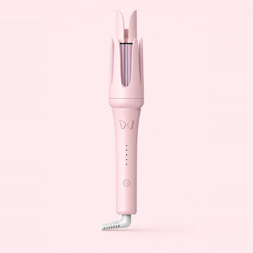 The Curl Girl automatic curler in Pink