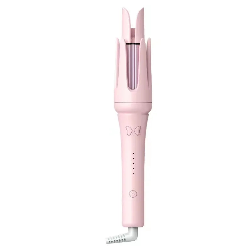 Curl Girl automatic curler in Pink
